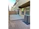 Private backyard with paver patio and block wall at 330 Silva Pl, Henderson, NV 89011