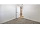 Comfortable bedroom with an open doorway at 333 Rossmoyne Ave, North Las Vegas, NV 89030