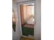 View of front door with glass security gate at 3519 W Red Coach Ave, North Las Vegas, NV 89031