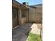 Cozy backyard area with concrete, wall, and door at 4231 White Sands Ave, Las Vegas, NV 89121
