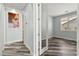 Bright bedroom with wood floors and a view into another room, creating an open, airy feel at 424 Vigo Port St, Las Vegas, NV 89138