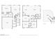 Detailed floorplan showing layout of first and second floor including rooftop access at 424 Vigo Port St, Las Vegas, NV 89138