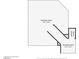Floorplan diagram for rooftop deck shows dimensions and stair access at 424 Vigo Port St, Las Vegas, NV 89138
