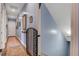 Hallway with decorative accents and views to another room at 6230 Calm Brook Ct, Las Vegas, NV 89149
