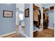 Easy access to walk-in closet and bedroom with open doorway and tiled flooring at 6230 Calm Brook Ct, Las Vegas, NV 89149