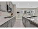 Modern kitchen with sleek countertops, updated appliances, and a functional layout at 625 Honesty Ct, Henderson, NV 89011