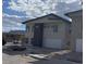 Modern two-story homes showcasing contemporary designs, featuring two-car garages and mountain views at 6503 Adrian Ridge Ct, Las Vegas, NV 89149