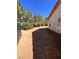 An expansive backyard with trees lining the back and side perimeters at 7255 W La Madre Way, Las Vegas, NV 89149