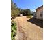 Spacious backyard with desert landscaping and privacy at 7255 W La Madre Way, Las Vegas, NV 89149