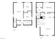 Detailed floor plan showcasing the layout of the house at 7873 Running Doe Ct, Las Vegas, NV 89149