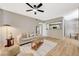 Inviting living room with neutral decor, stylish furniture, and an open layout at 8000 Badura Ave # 1007, Las Vegas, NV 89113