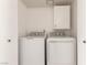 Laundry room featuring side by side washer and dryer at 1017 Falconhead Ln # 101, Las Vegas, NV 89128