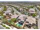 Well-planned community, showcasing beautifully landscaped homes with private pools, lush greenery and convenient access to amenities at 10506 Arnica Way, Las Vegas, NV 89135