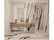 Modern bathroom featuring marble walls, a vessel sink, and a luxurious walk-in shower at 1204 Powerwall Pl, Henderson, NV 89012
