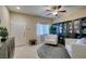 Cozy living room with plush seating, decorative rug, and ample natural light at 124 Strone St, Henderson, NV 89012