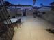 Fenced backyard featuring patio furniture and exercise equipment at 2200 Comet Ave # D, North Las Vegas, NV 89030