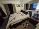 Stylish bedroom featuring a bed, decorative accents, and comfortable furnishings at 2200 Comet Ave # D, North Las Vegas, NV 89030