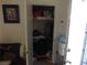 Open closet reveals clothing and storage solutions at 2409 Maroney Ave, Las Vegas, NV 89104