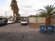 Single story home has a covered carport and low maintenance rock landscaping at 2409 Maroney Ave, Las Vegas, NV 89104