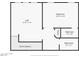 Upstairs floorplan highlights bedroom, loft and bathroom layout at 245 Hull St, Henderson, NV 89015
