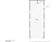 Floorplan of detached garage showing dimensions at 245 Hull St, Henderson, NV 89015