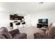 Open concept living room featuring bright spaces and direct access to a modern kitchen at 2495 Sunflower Days Ave # 2052, North Las Vegas, NV 89031