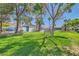 Common area with manicured lawn and seating for leisure at 2725 S Nellis Blvd # 2084, Las Vegas, NV 89121