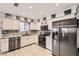 Modern kitchen with stainless steel appliances, granite countertops, and ample cabinet space at 2725 S Nellis Blvd # 2084, Las Vegas, NV 89121