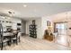 Open floor plan seamlessly connecting kitchen, dining, and living areas, perfect for entertaining at 2725 S Nellis Blvd # 2084, Las Vegas, NV 89121