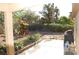 This cozy backyard offers a peaceful retreat, complete with a garden and mature trees at 30 Diamond Bar Rd, Pahrump, NV 89048