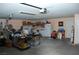 Spacious garage providing ample storage, showcasing organizational potential and vehicle accommodation at 30 Diamond Bar Rd, Pahrump, NV 89048