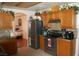 Well-equipped kitchen with stainless steel appliances, tile flooring, and ample cabinet space at 30 Diamond Bar Rd, Pahrump, NV 89048