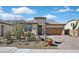 Charming single-story home with desert landscaping and a paver driveway at 3096 Beaux Art Ave, Henderson, NV 89044