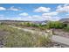 Community walking path showcasing lush desert landscaping and common benches at 3096 Beaux Art Ave, Henderson, NV 89044