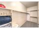 Spacious walk-in closet with built in shelving and ample hanging space perfect for organization at 344 Golden Shore Dr, Las Vegas, NV 89123