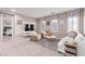 Stylish living room featuring comfortable seating, elegant decor, and bright natural light enhancing the inviting ambiance at 3929 Reyes Ave, Las Vegas, NV 89141