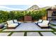 Inviting outdoor seating area with plush cushions and elegant decor at 3929 Reyes Ave, Las Vegas, NV 89141