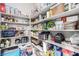 Organized pantry with ample shelving for food storage and household items at 3929 Reyes Ave, Las Vegas, NV 89141