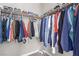 Organized closet with rods holding clothes, shoes, and accessories; maximizing storage in a compact space at 3929 Reyes Ave, Las Vegas, NV 89141