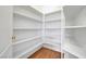 Walk-in pantry with shelving, perfect for storage and organization in the kitchen at 4197 Bottiglia Ave, Las Vegas, NV 89141