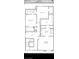 Detailed upper level floor plan shows bedroom and bathroom layouts at 4519 Sapphire Moon Ave, North Las Vegas, NV 89084