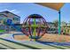 Community playground featuring shade and a slide at 4519 Sapphire Moon Ave, North Las Vegas, NV 89084