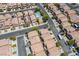 Sprawling community with well-maintained homes, some featuring solar panels at 4786 Castel Martini Ct, Las Vegas, NV 89147