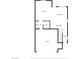 First floor plan featuring kitchen, living room, dining area, garage and bath at 4786 Castel Martini Ct, Las Vegas, NV 89147