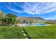 Spacious backyard features a serene pool area perfect for entertaining guests or enjoying peaceful days outdoors at 5500 Santovito St, Pahrump, NV 89061