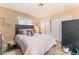 Bedroom with queen bed, matching furniture and a sauna at 904 Boulder Springs Dr # 102, Las Vegas, NV 89128
