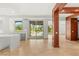 Bright living space with large sliding glass doors leading to an outdoor patio at 9101 Alta Dr # 102, Las Vegas, NV 89145