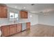 Modern kitchen with stainless steel appliances, granite countertops, and ample cabinet space at 929 Center St, Henderson, NV 89015