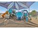 Community playground shaded for sun protection at 9714 Harper Edge St, Las Vegas, NV 89143