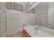 Bathroom with shower and vanity at 11441 Drappo Ave, Las Vegas, NV 89138